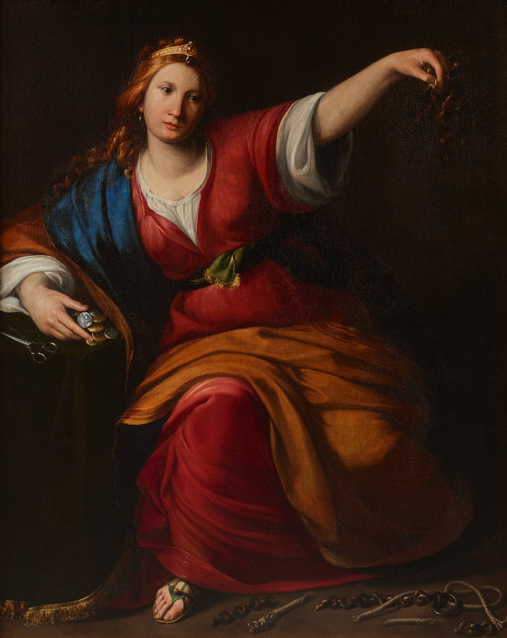 Giovanni Antonio Galli, known as SPADARINO, Dalila, Circa 1645-1650