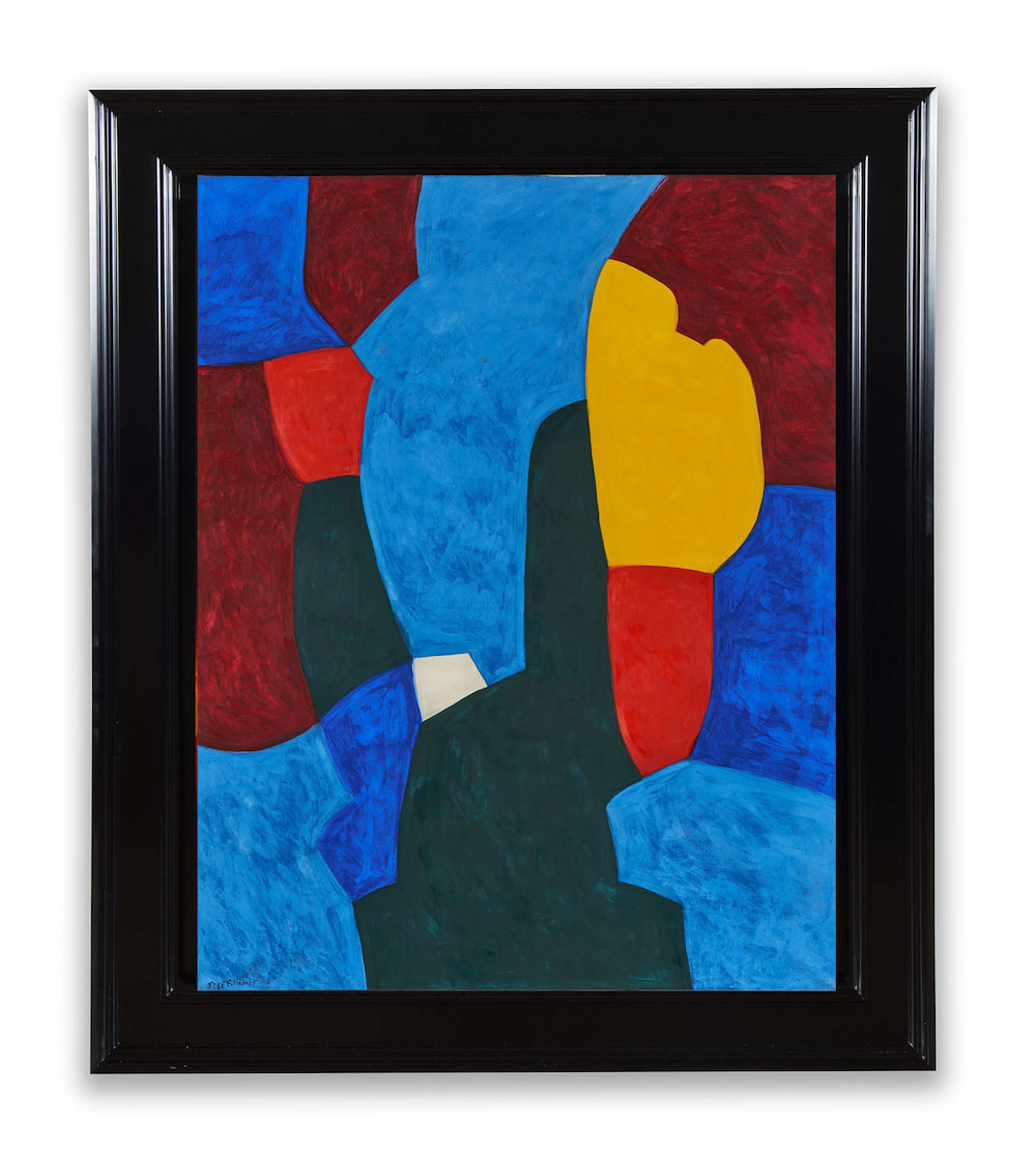 Serge Poliakoff (1900-1969) Composition abstraite 1967 Signed lower left, Oil on canvas.