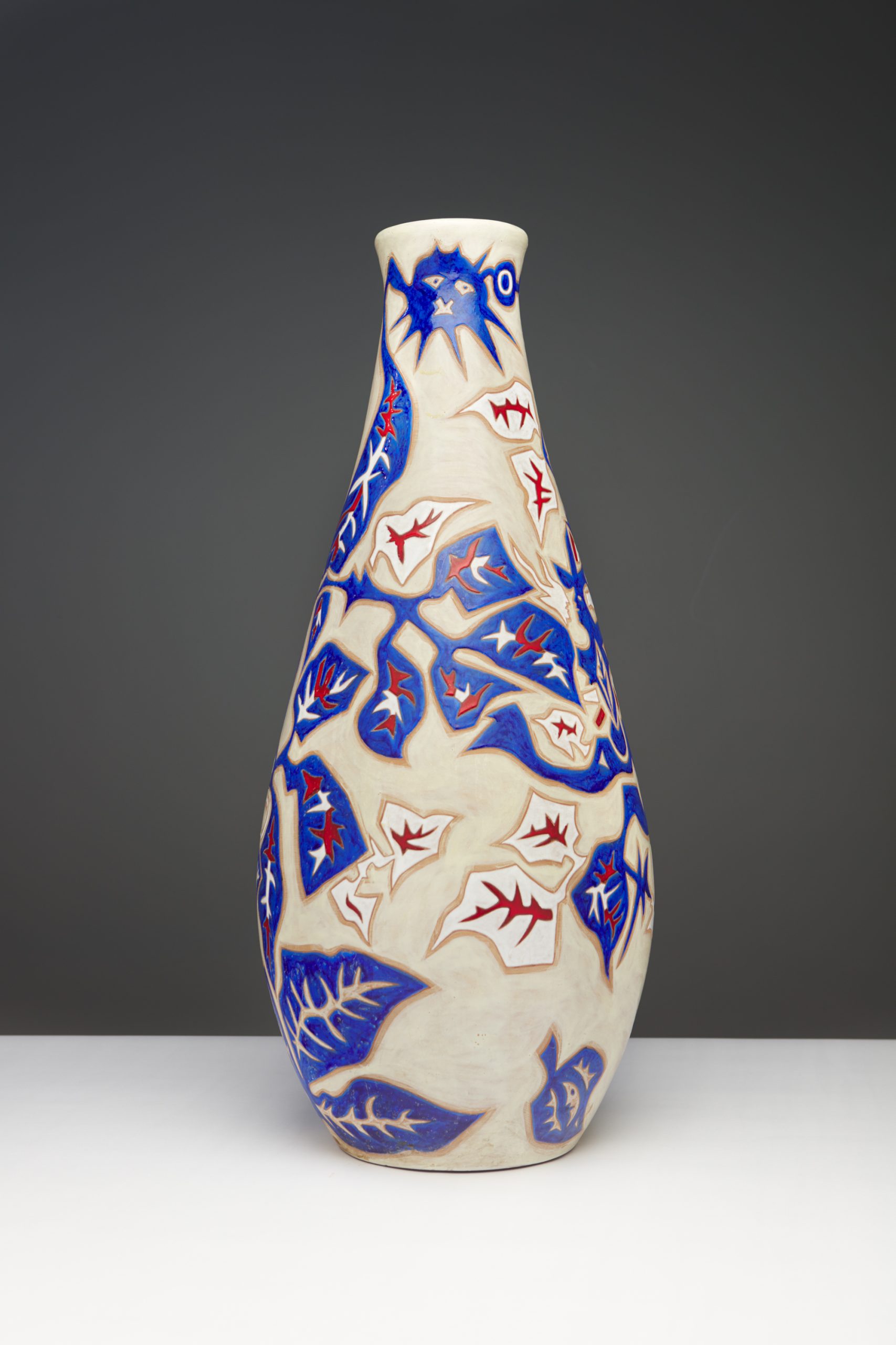 Jean Lurçat, Summer, c. 1955, Hand-painted glazed ceramic.