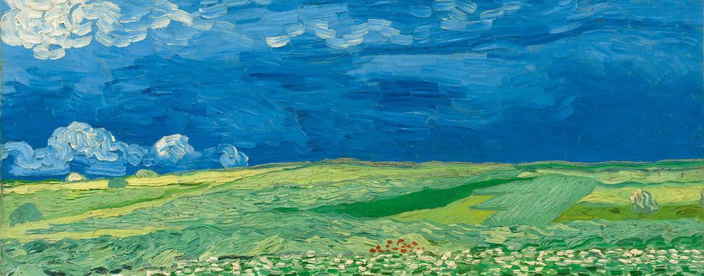 Vincent van Gogh (1853-1890), Champ de blé sous des nuages d’orage, 1890. Huile sur toile, 50,4 x 101,3 cm. Amsterdam, Van Gogh Museum (Vincent van Gogh Foundation)