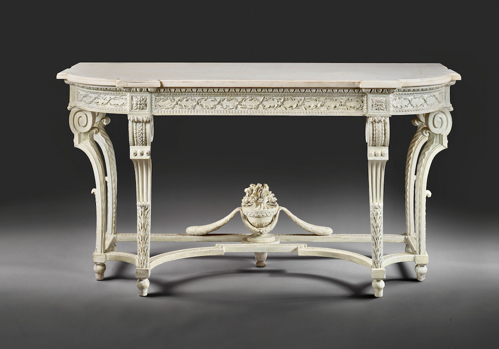 Georges Jacob, (1739-1814), Console commissioned by the Princess of Conti for the Salon de compagnie of the Hôtel du Lude, 1776