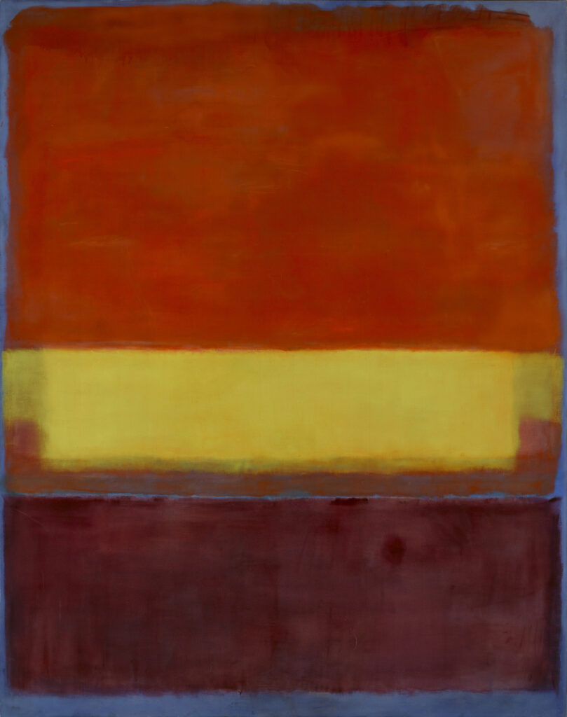 Mark Rothko (1903-1970) No 9/No 5/No 18, 1952, Huile sur toile
