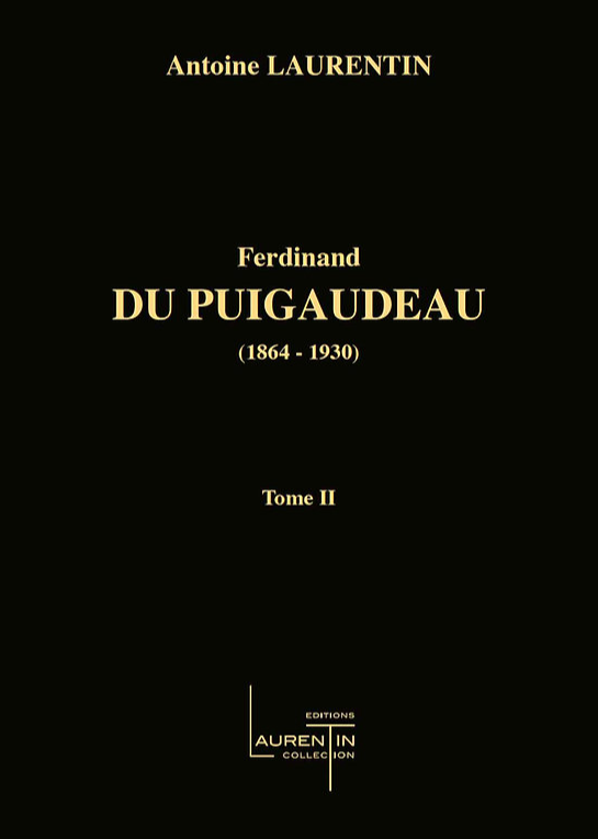 Tome II du Catalogue raisonné des peintures de Ferdinand du Puigaudeau